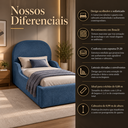 Ver imagem 5 de Cama Montessoriana Infantil Lina Divani Premiun Luxo Madeira Reforçada Espuma D-20 L
