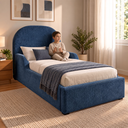 Ver imagem 2 de Cama Montessoriana Infantil Lina Divani Premiun Luxo Madeira Reforçada Espuma D-20 L
