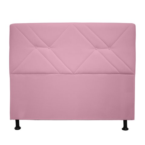 Cabeceira Mônaco 120 cm Suede Rosa