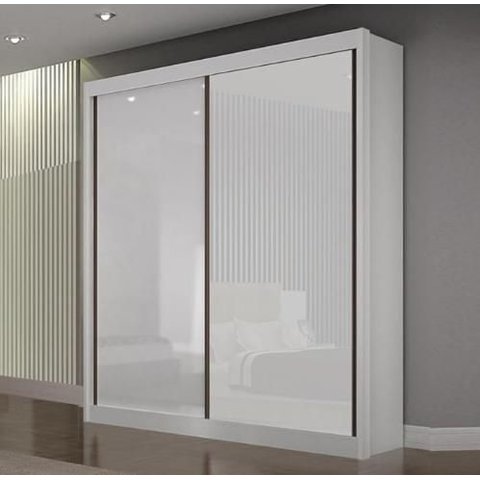 Guarda Roupa São Paulo 2 Portas Branco - Leifer