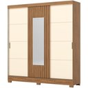 Ver imagem 1 de Guarda-roupa 3 Portas de Correr com Espelho B376 Henn