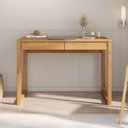 Ver imagem 1 de Mesa Escrivaninha Madeira 2 Gavetas Noah Idimex