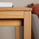Ver imagem 4 de Mesa Escrivaninha Madeira 2 Gavetas Noah Idimex