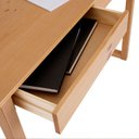 Ver imagem 7 de Mesa Escrivaninha Madeira 2 Gavetas Noah Idimex