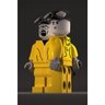 Quadro Breaking Bad Grande Heisenberg Jesse Style Lego 90x60 - 2