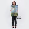 Quadro Claude Monet Mulher Sombrinha Tela Canvas 60x40 - 2