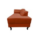 Ver imagem 6 de Recamier Decorativo Divã Styllus Lado Direito Veludo Terracota