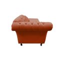 Ver imagem 7 de Recamier Decorativo Divã Styllus Lado Direito Veludo Terracota