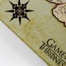 Quadro Game of Thrones Grande Mapa Westeros 7 Reinos 90x60 - 3