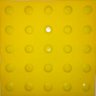 Piso Tátil Alerta Pvc Amarelo 16 Peças 25x25cm Nbr9050 - 1