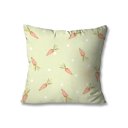 Ver imagem 5 de Kit com 4 Capas de Almofadas Decorativas Páscoa Coelho Cenourinhas