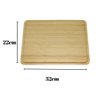Bandeja Em Bambu Para Servir - 32X22Cm Welf - 5