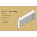 Ver imagem 6 de Balcão de Cozinha Modulado Imperatriz C/ 2 Portas e 5 Gavetas 200cm Freijo/grafite - Nesher