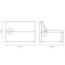 Ver imagem 6 de Sofá Cama 2 Lugares Malú 