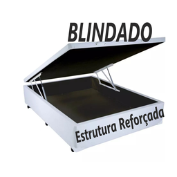 Cama Box Bau Casal Premium ( Blindada ) Super Reforçada - 2