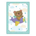 Ver imagem 1 de Quadro Decorativo Para Bebe 3D Ursinho 30 X 41 - Cia Laser
