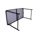 Ver mais imagens de Mesa Dobrável de Aluminio Madeira Mdf 120 X 60 CM Camping Praia Jardim Portatil