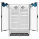Ver imagem 5 de Refrigerador Expositor Vertical Bebidas Duas Portas Vidro 1164l Vbm3al Optima Branca 220v -