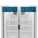 Ver imagem 7 de Refrigerador Expositor Vertical Bebidas Duas Portas Vidro 1164l Vbm3al Optima Branca 220v -
