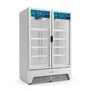 Ver imagem 2 de Refrigerador Expositor Vertical Bebidas Duas Portas Vidro 1164l Vbm3al Optima Branca 220v -