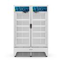 Ver imagem 4 de Refrigerador Expositor Vertical Bebidas Duas Portas Vidro 1164l Vbm3al Optima Branca 220v -