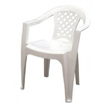 Menor preço em Cadeira Iguape Tramontina - 92221/010 - Branco - Branco