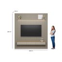 Ver imagem 4 de Painel Ripado para TV até 85 Polegadas com LED MDF 260CMX250CM Modular