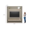 Painel para Tv 85 Polegadas com Led Ripado Modular - 3