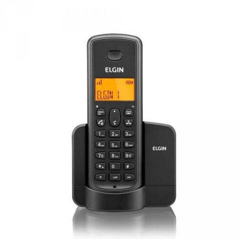 Telefone sem Fio Tsf-8001 Tecnologia Dect 6.0, Viva-Voz, Identificador de Chamadas, Preto - Bivolt