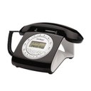 Ver imagem 3 de Telefones com Fio Intelbras Icon 4030160 Tc8312 Preto Retro C/Identificador de Chamadas