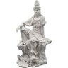 Estátua Deusa Kuan Yin Sentada (15cm) Relaxar e Meditar Nt42267 - 1