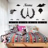 Painel de Parede para Decoração Quarto de Bebê modelo Paris Pintado de Preto - 1