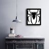 Quadro Logo Homem Aranha 50 cm - Super Herói, Marvel. - 2