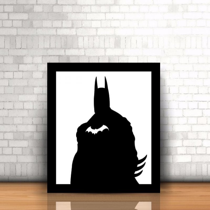 Quadro Batman 50 cm - Super Herói - Liga Da Justiça - 1