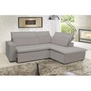 Ver imagem 1 de Sofá Istambul 2.60x1.90m Retrátil e Reclinável com Chaise - Avelã