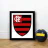 Quadro Flamengo 50cm - em MDF pintado - 1
