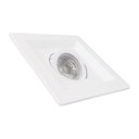 Ver imagem 4 de Spot de Embutir Direcionável Recuado 1190 ABS 12x12cm P/ Lâmpada Dicroica Branco