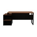 Ver imagem 6 de Escrivaninha Mesa de Escritório 172cm 2 Gavetas Flex Multimóveis CR25310