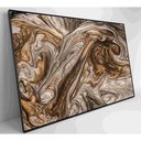 Ver imagem 6 de Quadro Abstrato Textura Líquida Dourada Medidas 120x80 Cm Tipo de Impressão Tecido Canvas