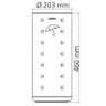 Porta Guarda-chuva Cápsula Dry 15l Aço Inox 15 L Tramontina - 4