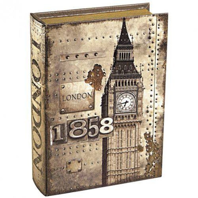 Kit Livro Caixa 3 Peças Mart Collection Londres 1858 - 1