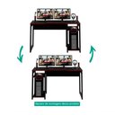 Ver imagem 7 de Mesa Para Computador Gamer Me4152 Preto Vermelho
