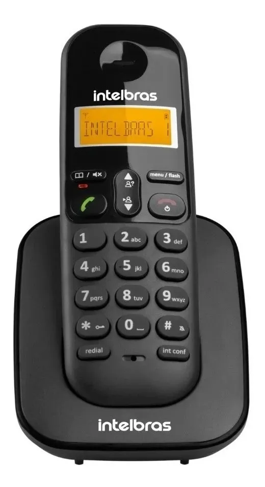 Telefone Ramal Digital Intelbras Ts 3111 Sem Fio Preto