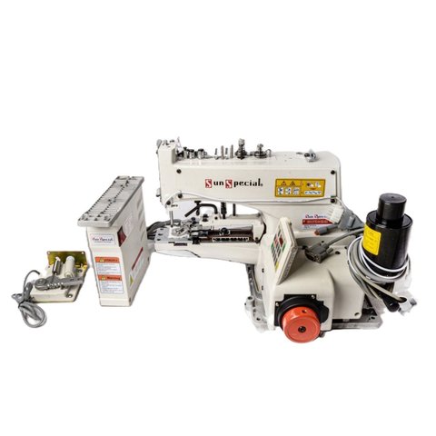 Maquina Botoneira Direct Drive com Corte de Linha Ss1377d -