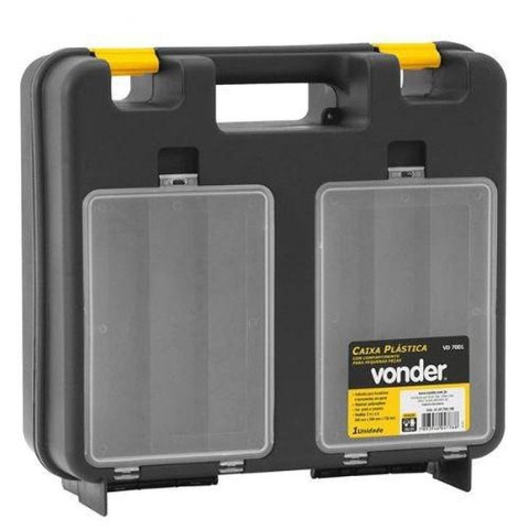 Maleta Plástica para Furadeira com Organizador VD-7001 Vonder