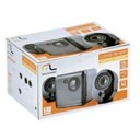 Ver imagem 2 de Caixa de Som Multilaser 2.1 Preto e Grafite USB - Sp166