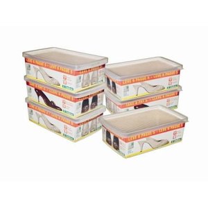 Conjunto Caixa de Sapato - Leve 6 e Pague 5 Ordene