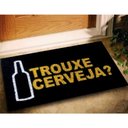 Ver imagem 1 de Tapete Divertido Trouxe Cerveja Preto 60x40