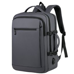 Mochila Bolsa Notebook 16,5 Poleg Escolar Unissex Faculdade:cinza - 1