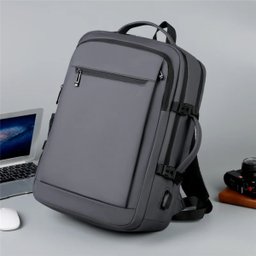 Mochila Bolsa Notebook 16,5 Poleg Escolar Unissex Faculdade:cinza - 2